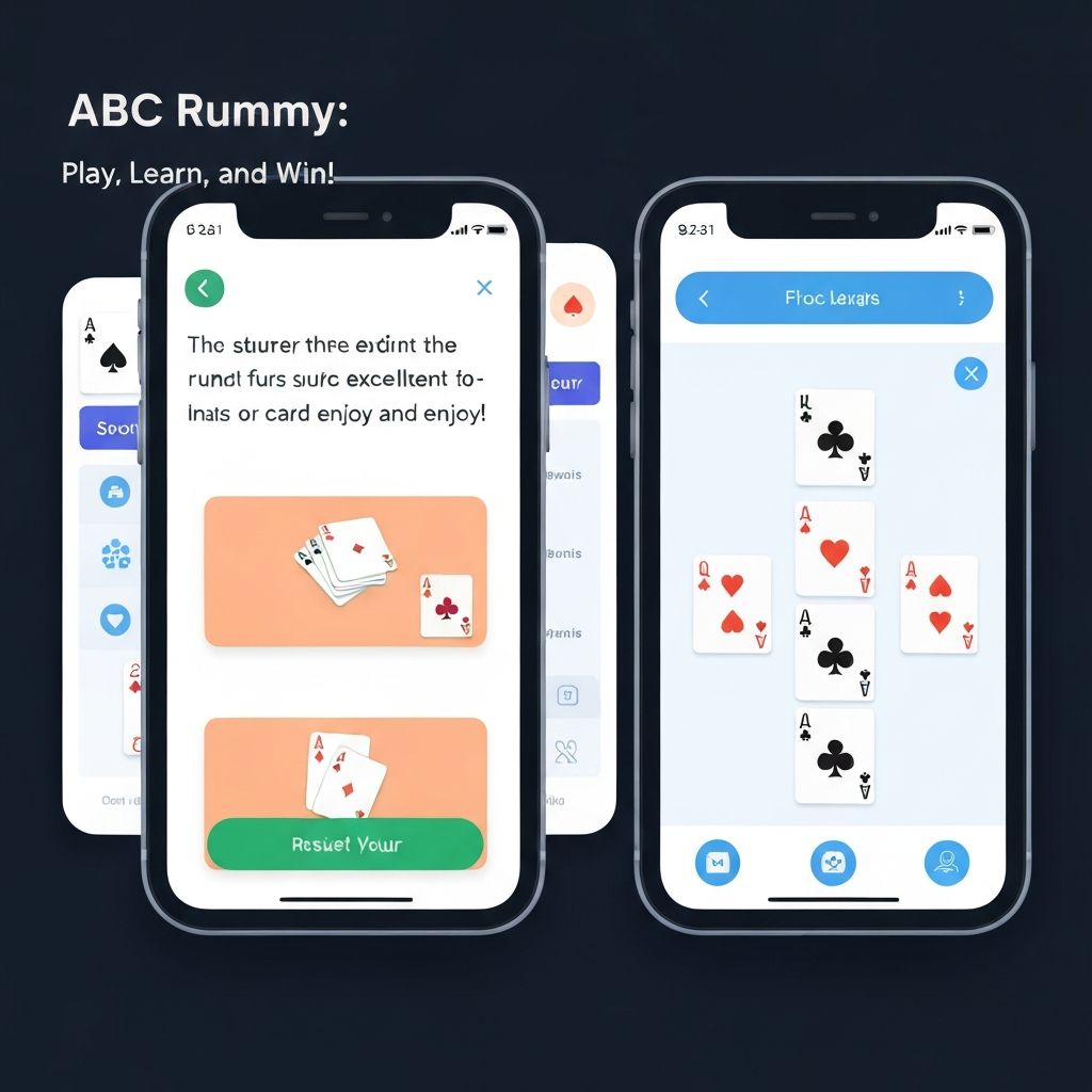 ABC Rummy - Best rummy game app in India