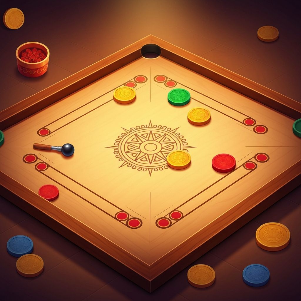 Carrom Cash King - Best arcade game app in India